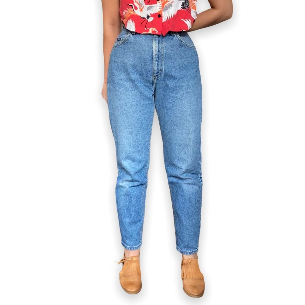Vintage 90s Lee Classic Blue Jeans, High Rise